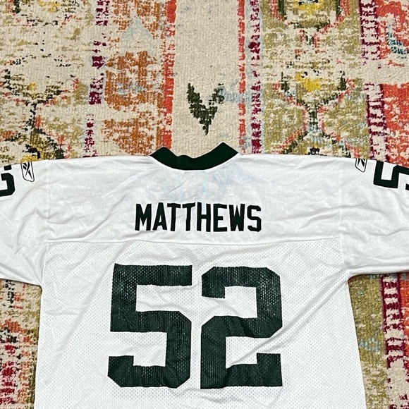 Clay Matthews Green Bay Packers Reebok NFL Football Sports Jersey - Picture 5 of 8